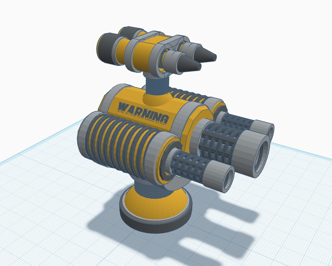 TF2 style Triple gun with rockets