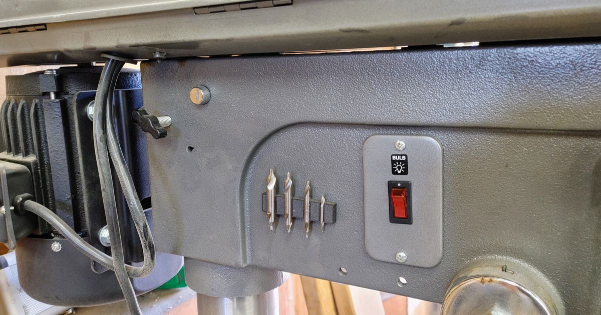 Magnetic drill bit holder by rebelcommander download free stl model