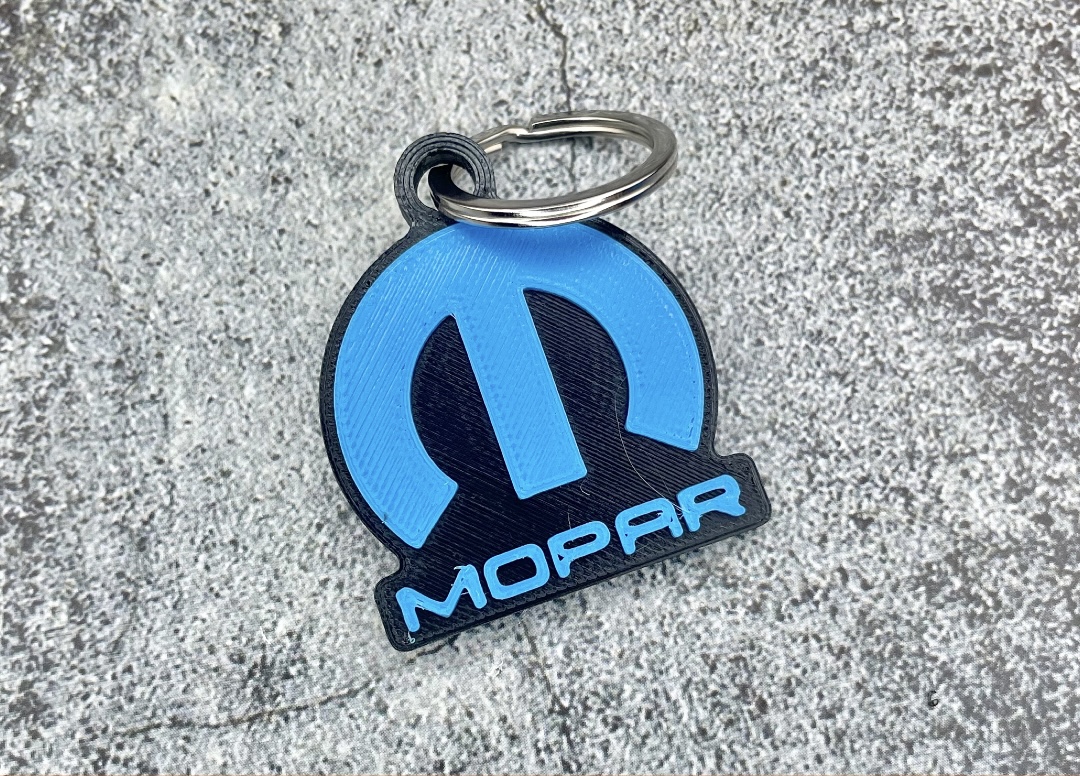 Mopar Keychain by MrViddy Download free STL model