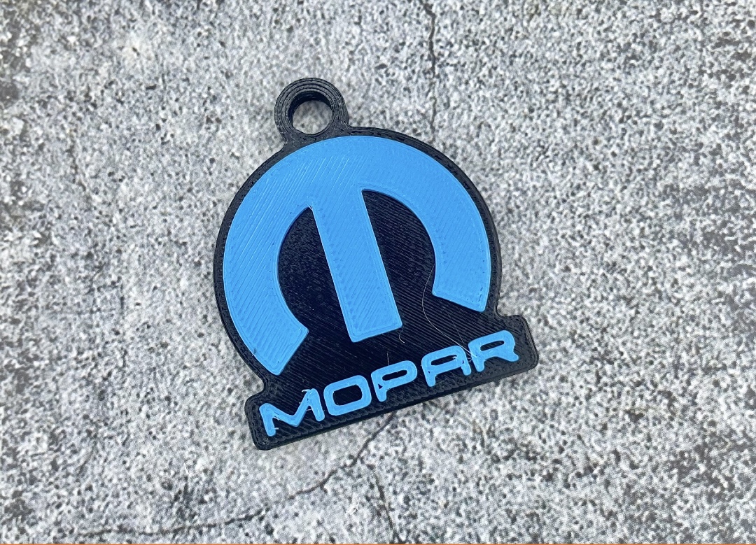 Mopar Keychain by MrViddy Download free STL model