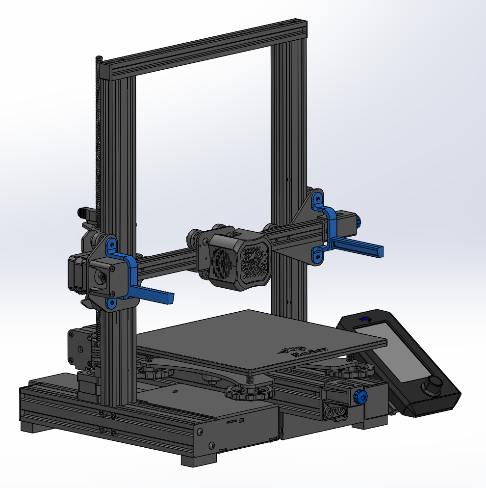 Light ENDER 3 V2 by Nivek_79 | Download free STL model | Printables.com