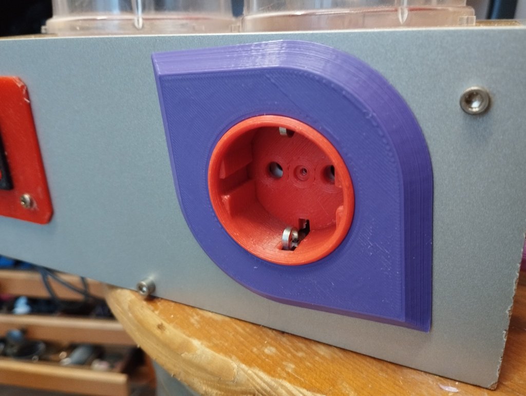 Schuko wall socket