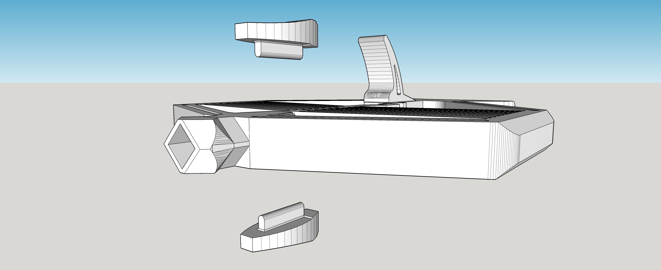 One Piece Compliat Bow - Remix by Katfish | Download free STL model