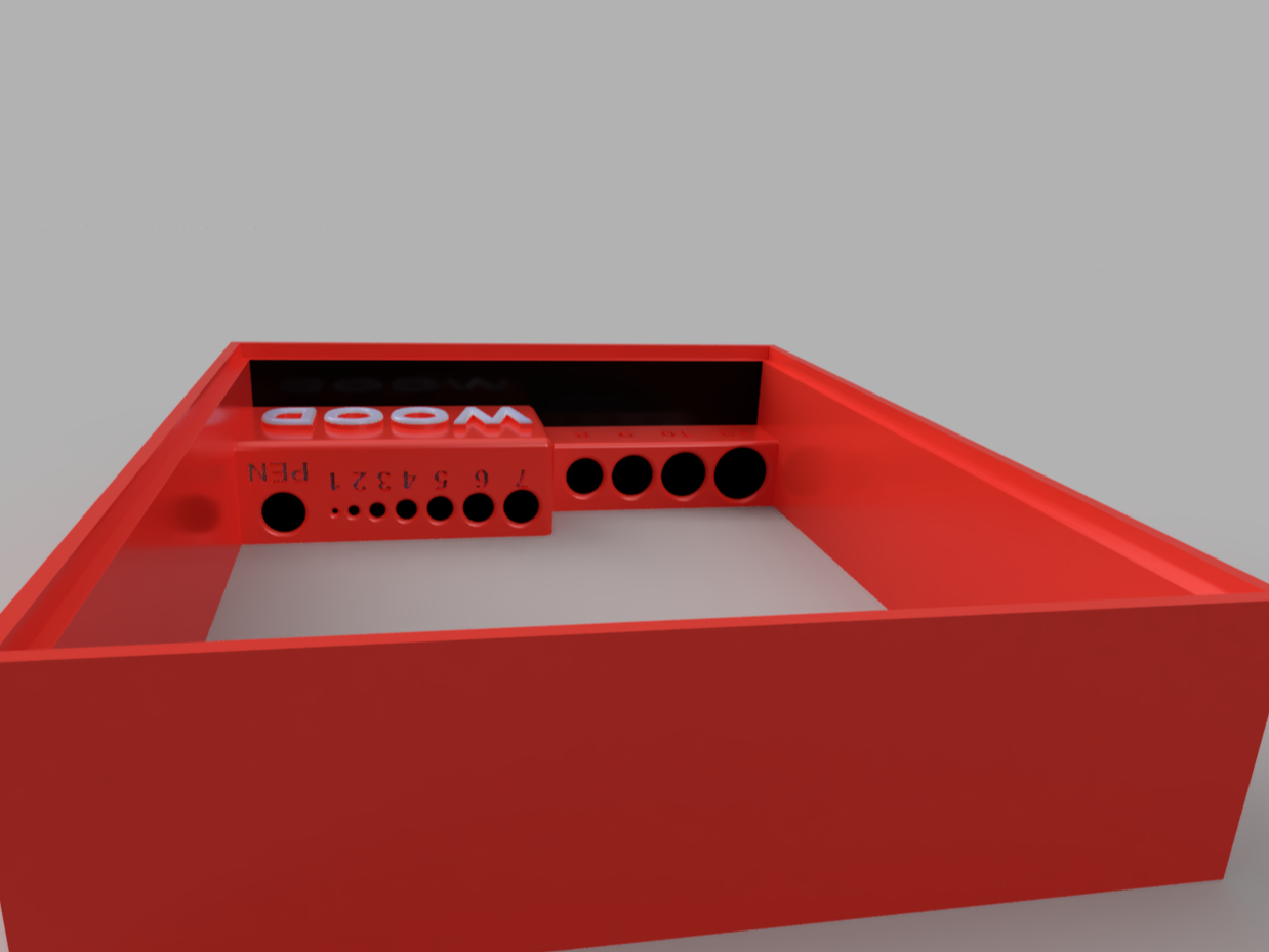 Drill Bit Rack (DBR) por Luigi | Descargar modelo STL gratuito ...