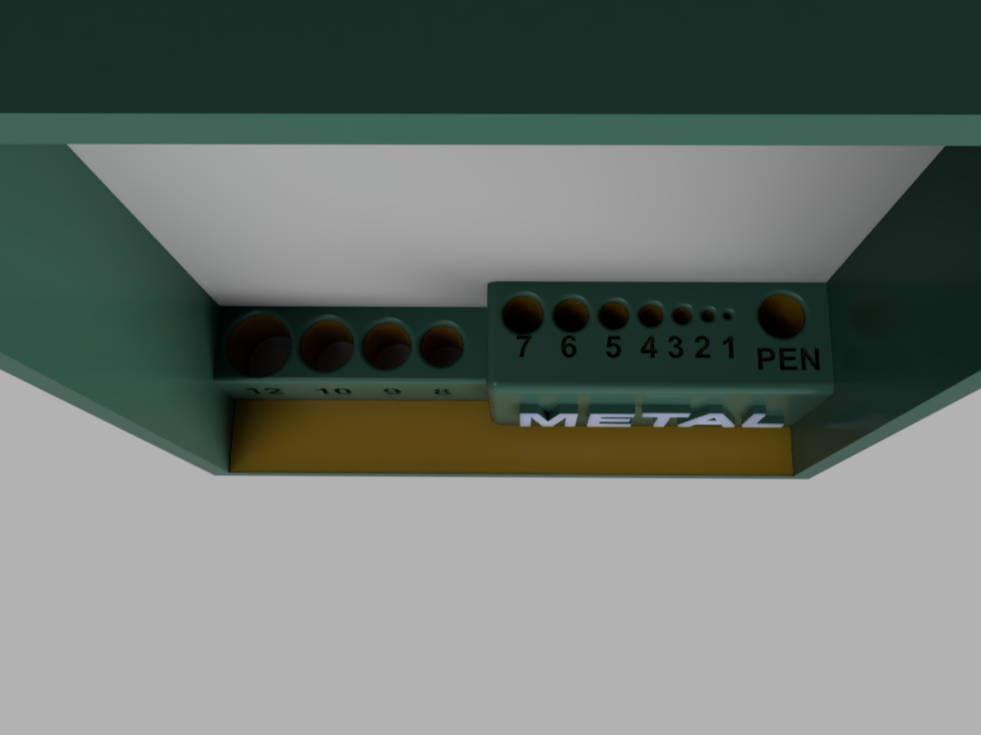 Drill Bit Rack (DBR) por Luigi | Descargar modelo STL gratuito ...