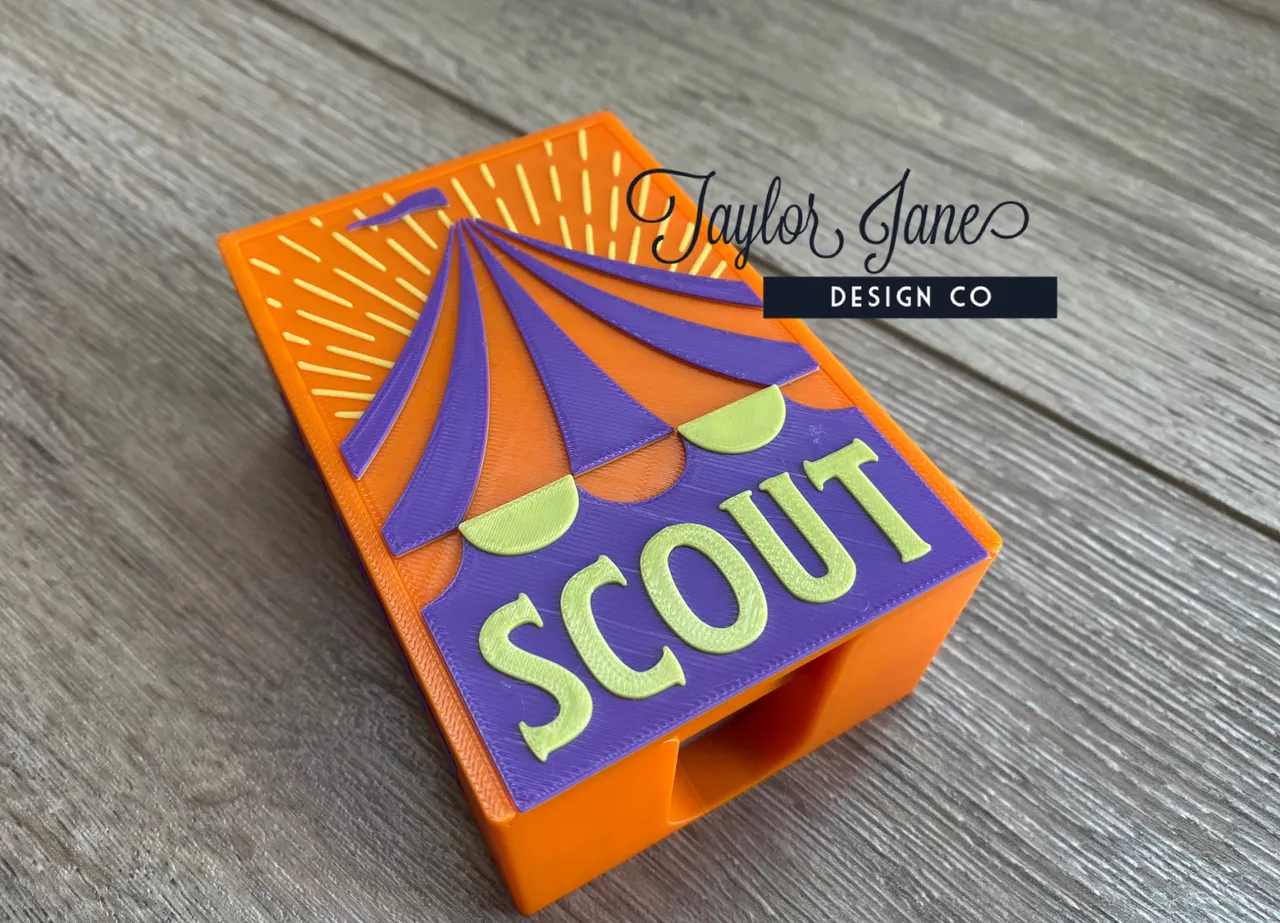 Scout Card Game Travel Box by tjdesign | Download free STL model |  Printables.com