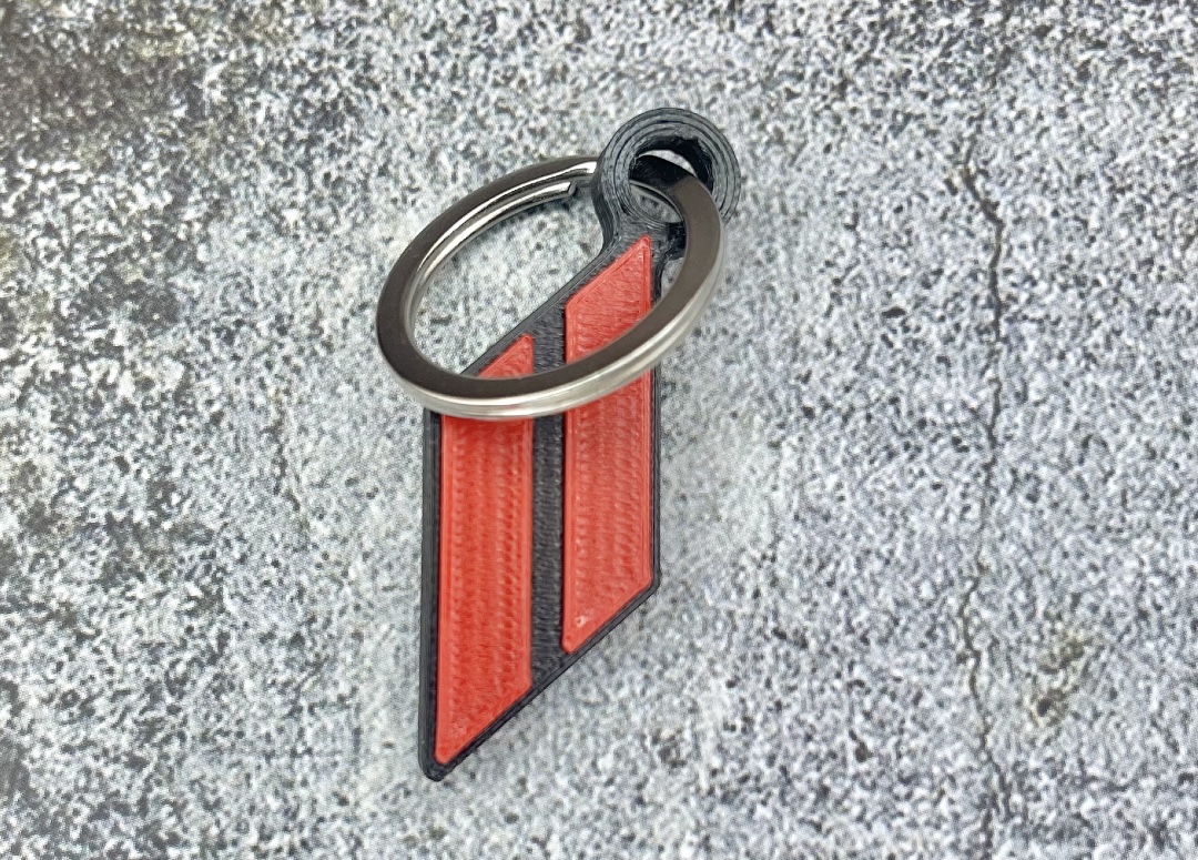 Miniatura 2 do modelo 3D Dodge Keychain