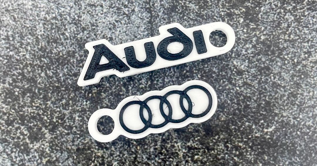 Audi Keychain by MrViddy | Download free STL model | Printables.com