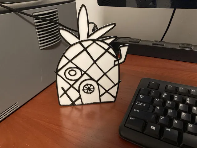 Doodlebob's pineapple house