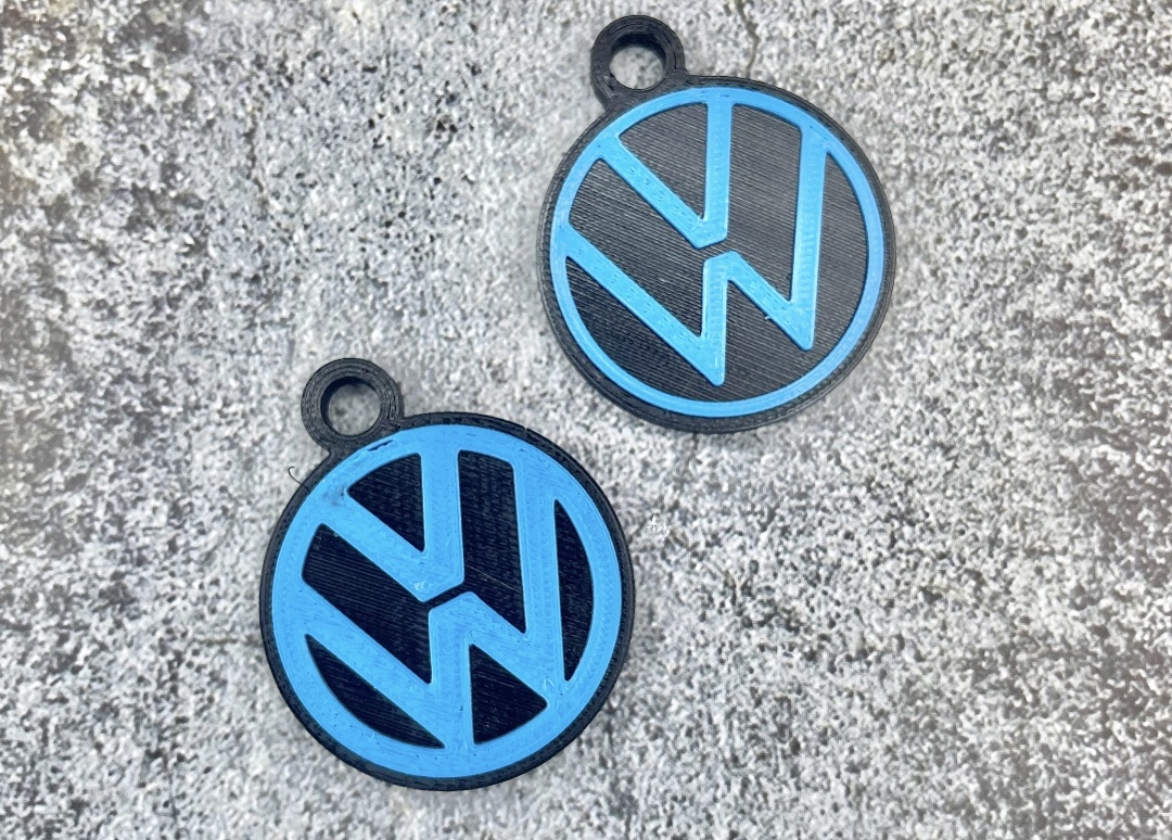 Volkswagen Keychain by MrViddy | Download free STL model | Printables.com