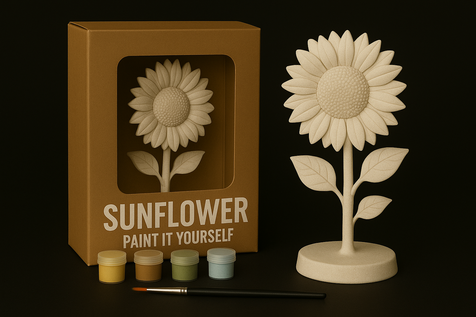 Sunflower – Paint-It-Yourself