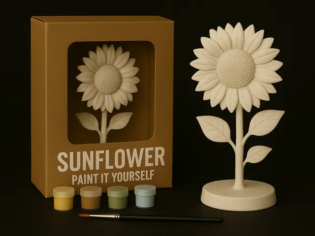 Sunflower – Paint-It-Yourself
