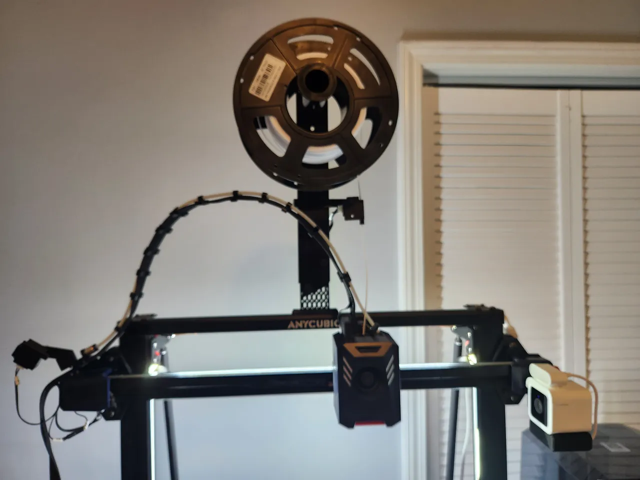 Anycubic Kobra 2 Max Top Middle Mount Spool Holder by