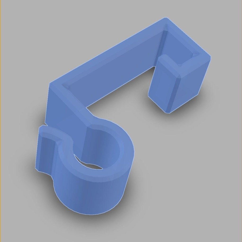 Christmas Light Railing Clip by Mile High Maker Download free STL