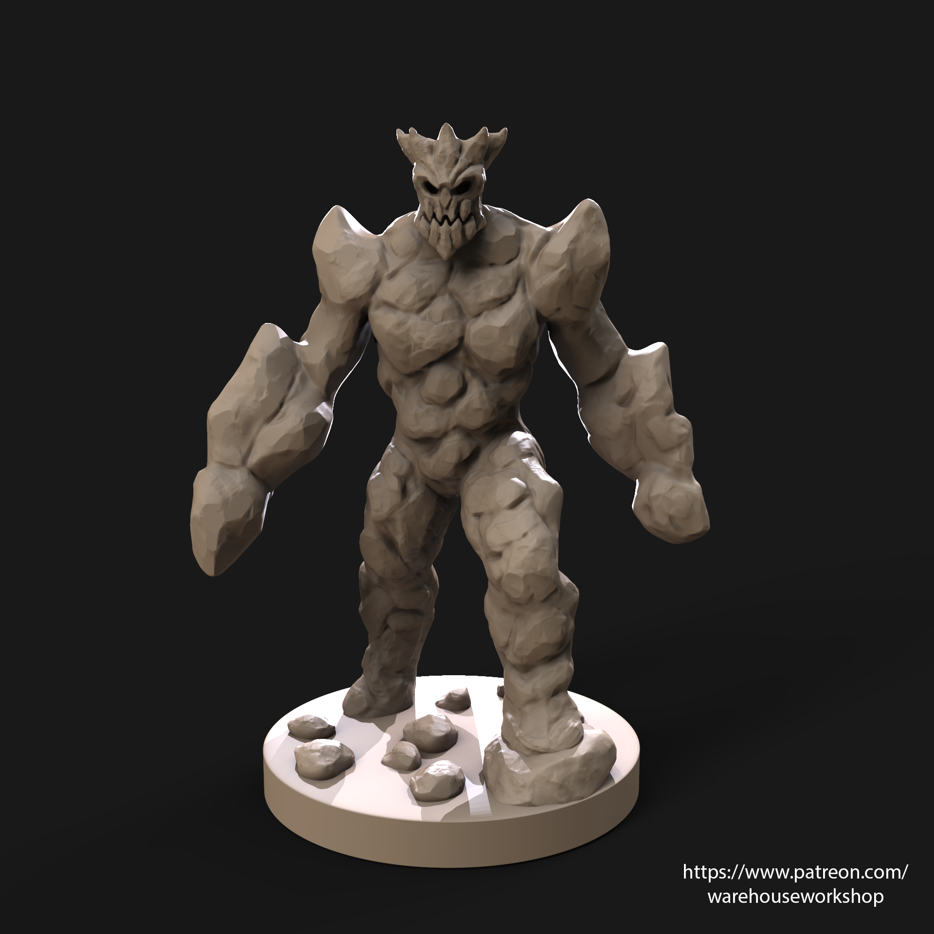 Golem by Warehouse Workshop | Download free STL model | Printables.com