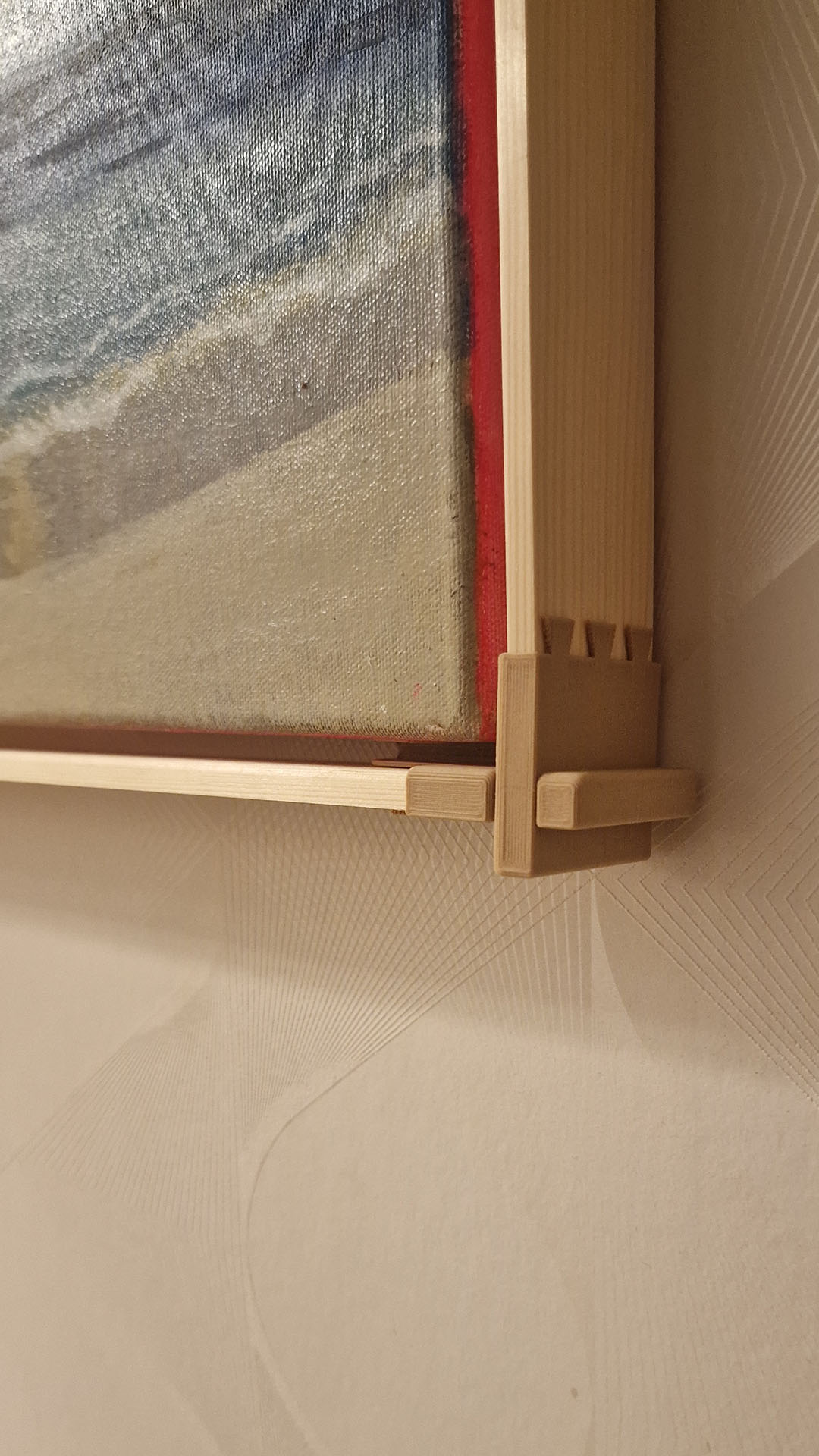 Miniatura 5 do modelo 3D Floating Canvas Frame Brackets - Easy DIY Gallery Frames