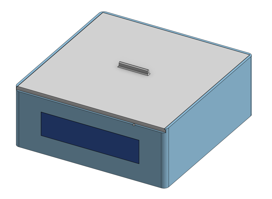 Miniatura 3 do modelo 3D Parametric Stackable Box with Label