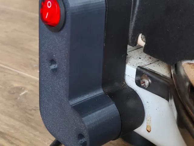 Extended hinge cover for Ariete 909 pizza oven Extended hinge cover for Ariete 909 pizza oven
