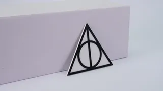 Harry Potter Deathly Hallows Magnet