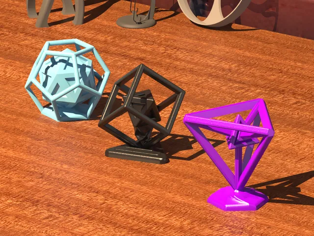 Platonic Solid's Sculpture's