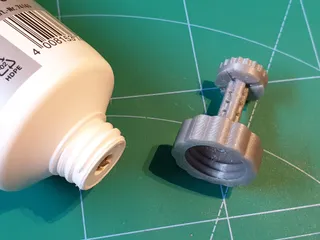 3D Printed LMU bearing grease packer by thomllama
