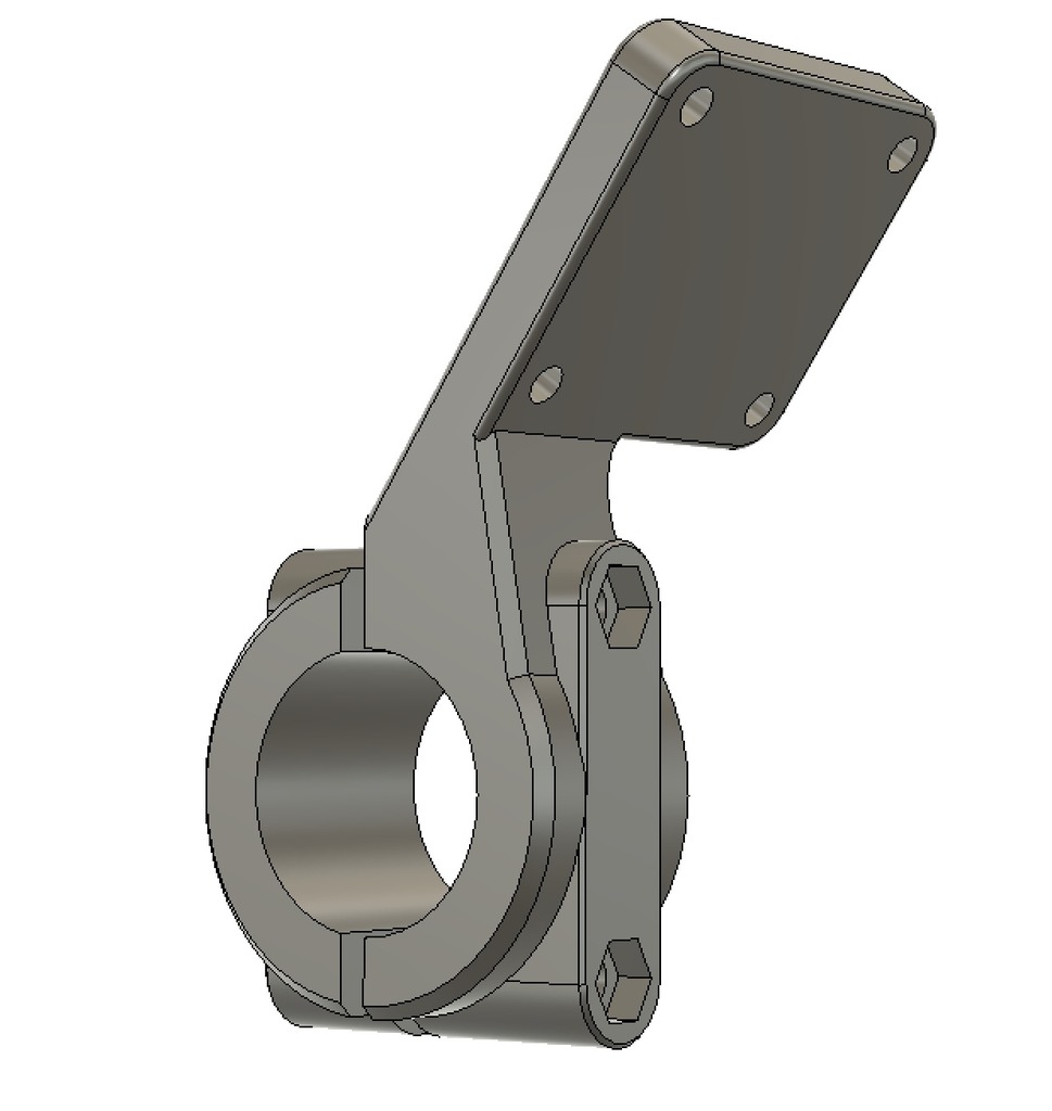 Garmin AMPS Handlebar Clamp Mount for Montana (28mm) by Jocke Selin