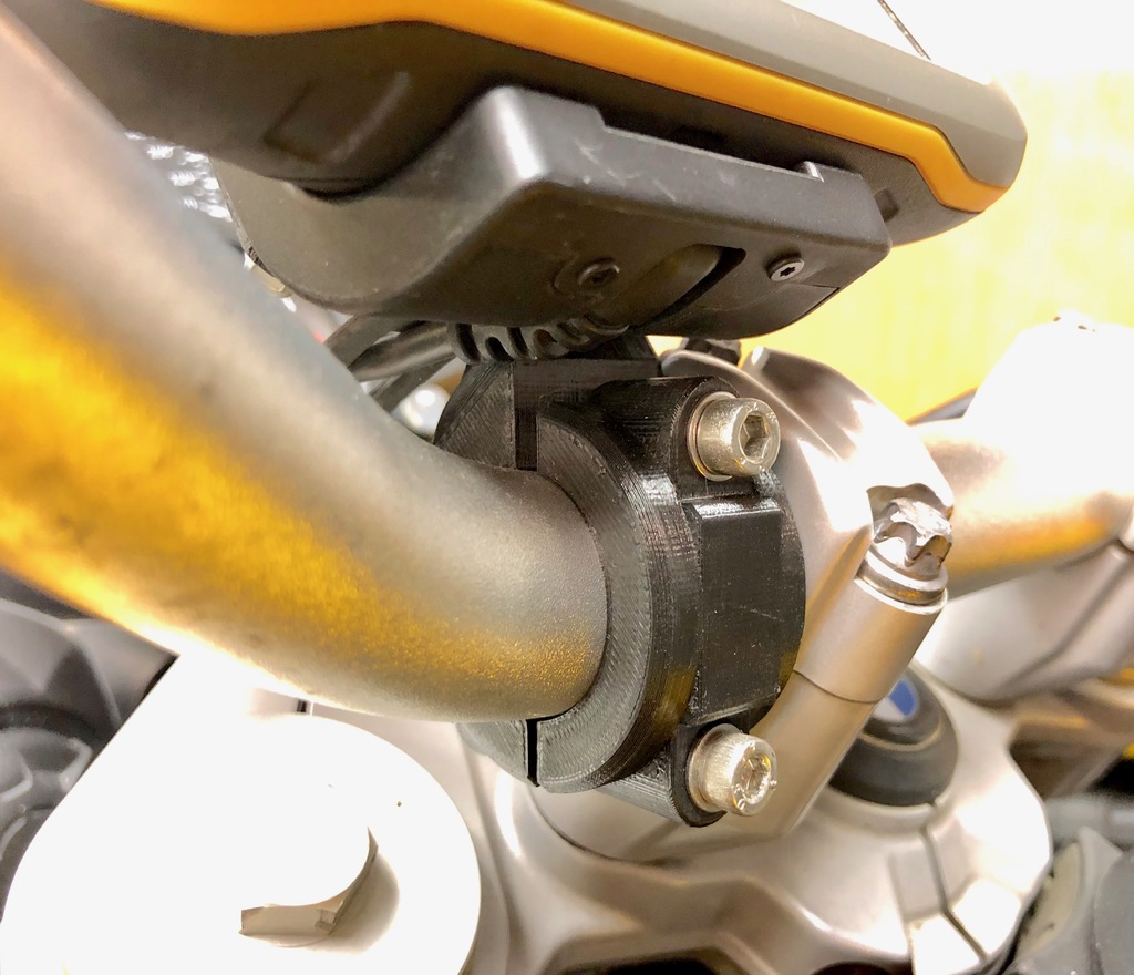 Garmin AMPS Handlebar Clamp Mount for Montana (28mm) by Jocke Selin