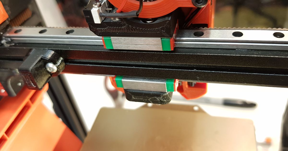 Parts for Voron 0.1 X-axis - Dual MGN7 Linear Rails by Maker Mike ...