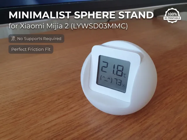 Sphere Desk Stand for Xiaomi Mijia 2 (LYWSD03MMC)