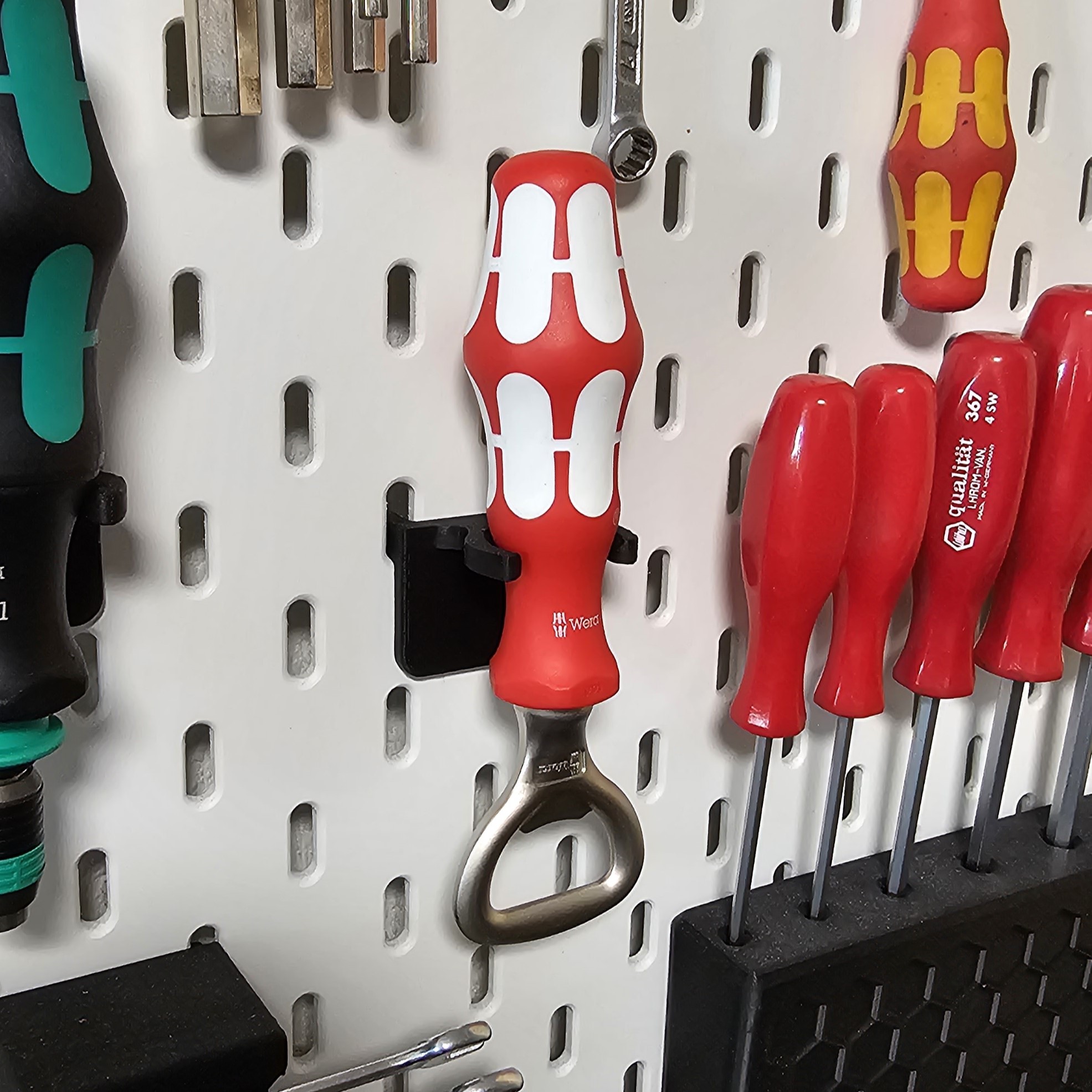 Wera Bottle Opener Ikea Skadis Holder by 2H Designs Download free STL
