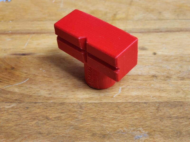 Peg for Bosch workbench by svobo | Download free STL model | Printables.com