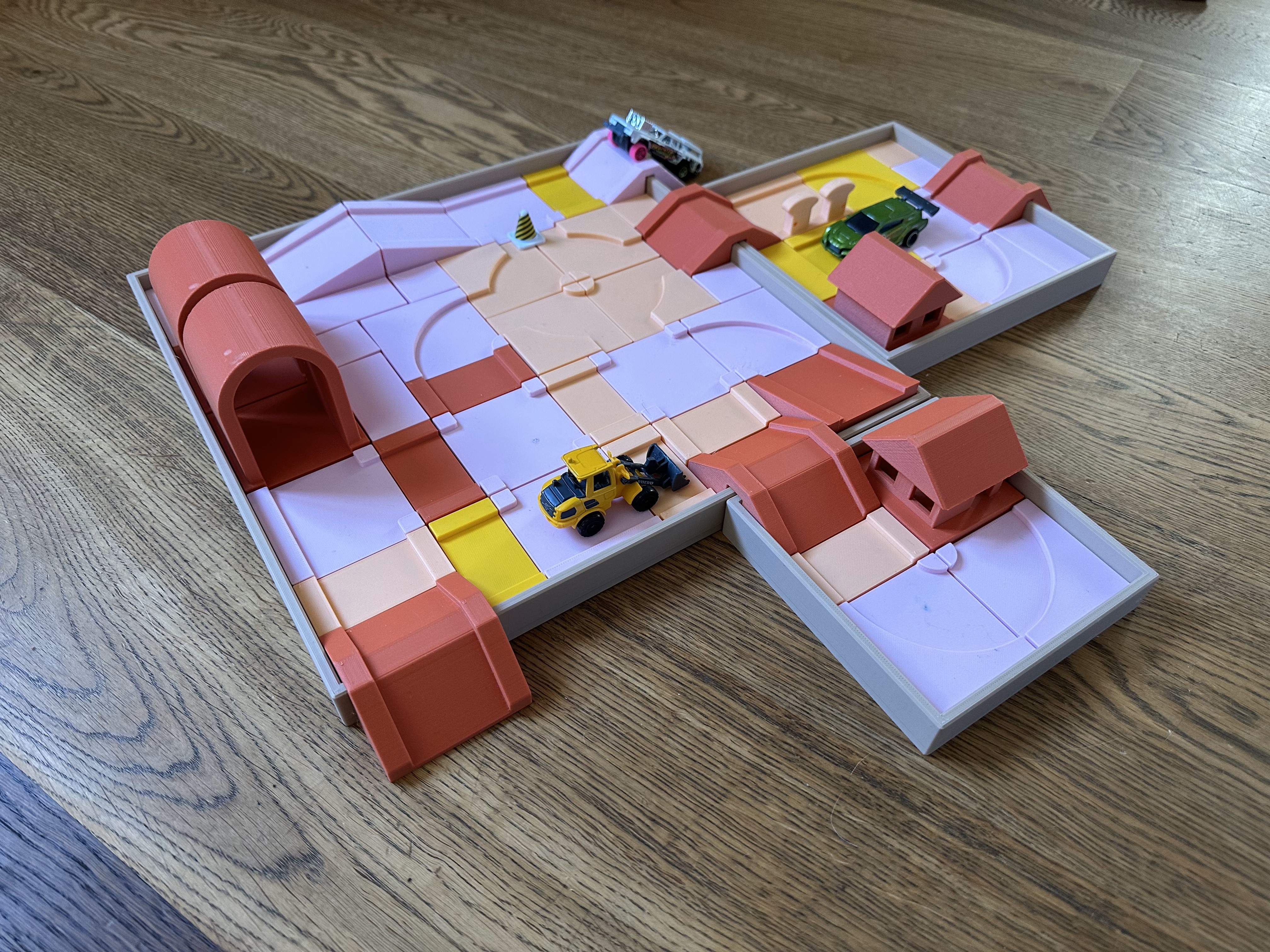Modular Car Play-Box for Kids