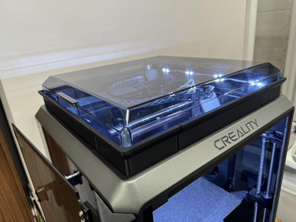 Miniatura 3 do modelo 3D Creality K1 Riser for LED Mod