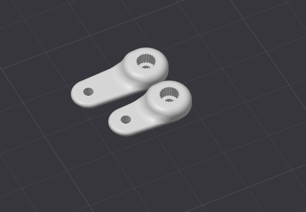 Servo arms by Zak Konik Download free STL model