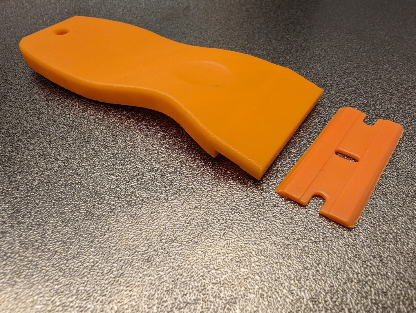 Ergonomic Scraper for Standard 40mm Plastic Blades (Left & Right Handed ...