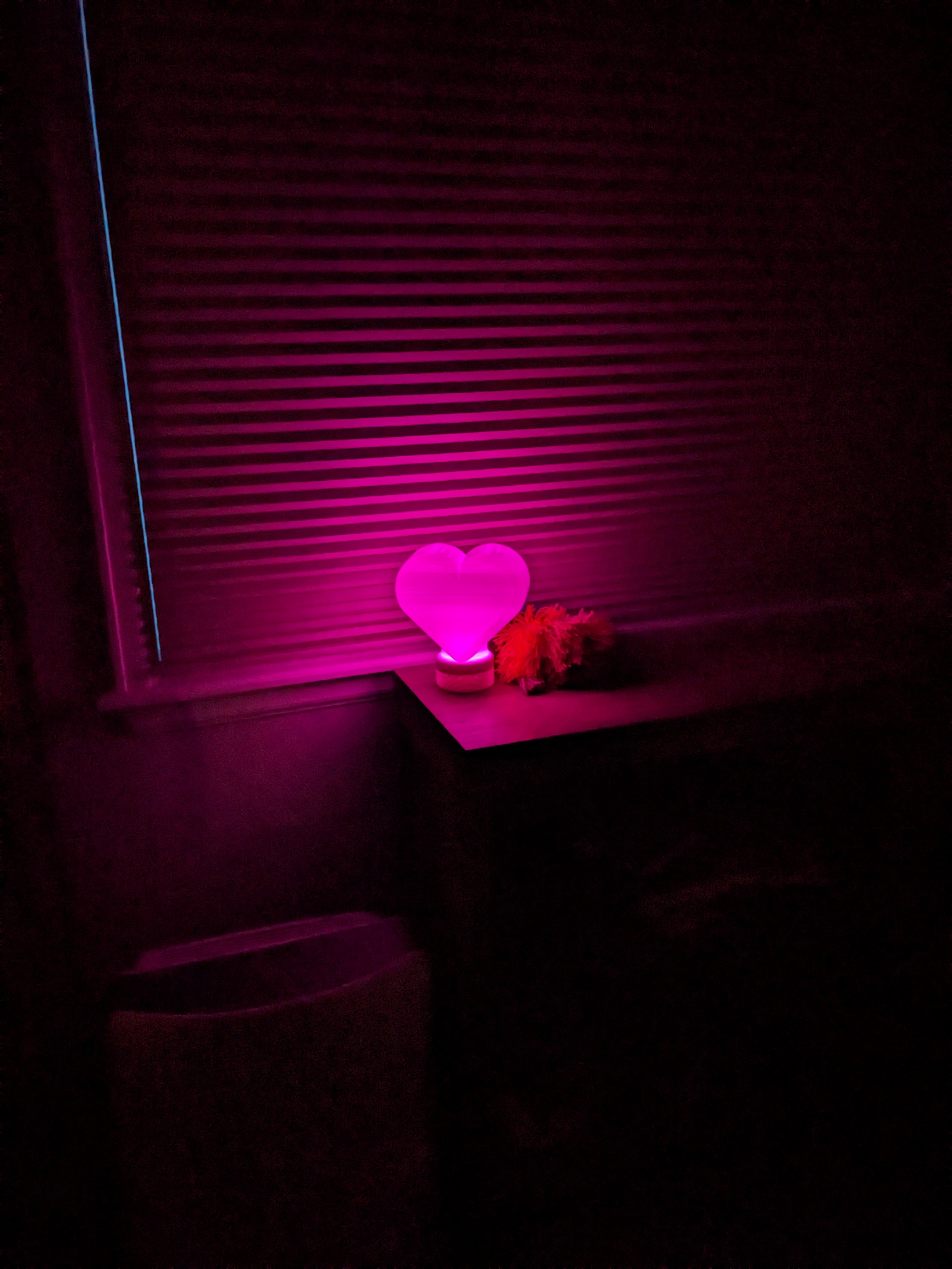 LED Heart Lamp