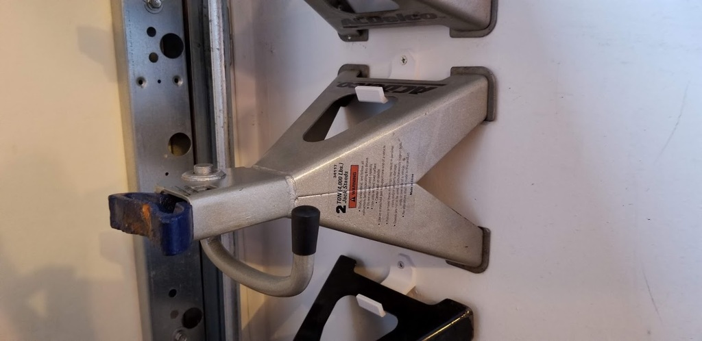 Jack Stand Wall Hook