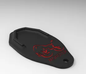 Ducati Monster Kick Stand Pad / Plate