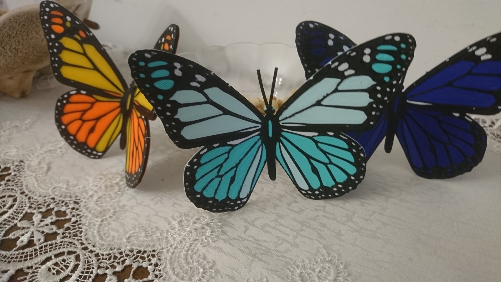 Monarch butterfly (repaired) by Georgi | Download free STL model ...