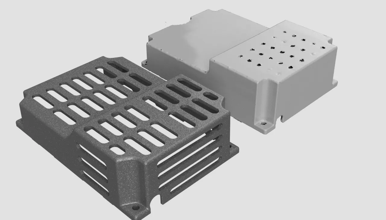 QIDI X Max 3 New Front and rear head casing with fan2510 by