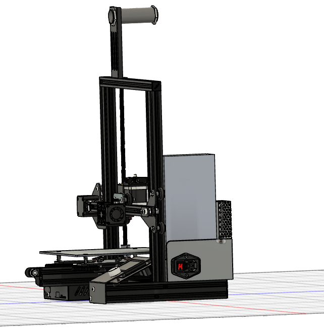 Ender3 power supply for Pi power by Ajax240 Download free STL model