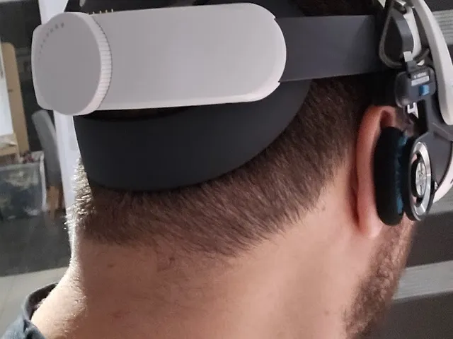 Quest 3 (&2) Audio Mod - Headphones KOSS Porta Pro for BOBOVR M3, M2 & ELITE Strap