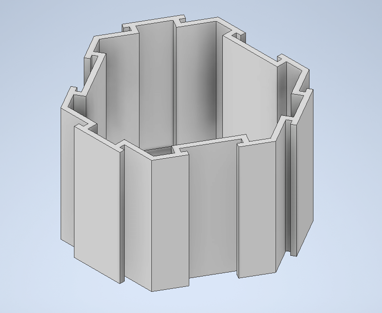 Honeycomb connectable shelves