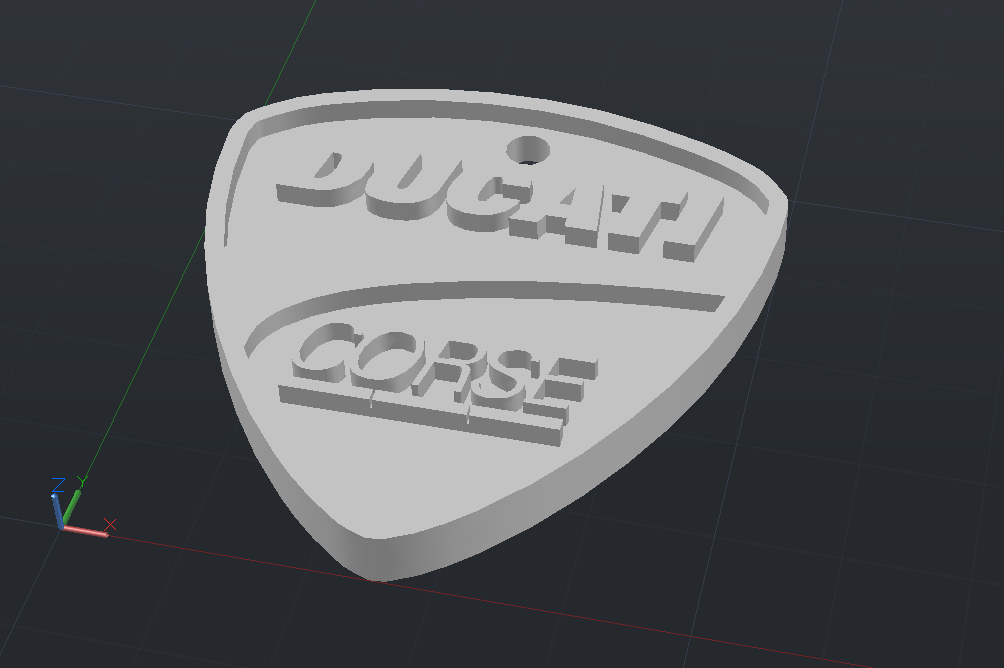 Keychain Ducati Corse