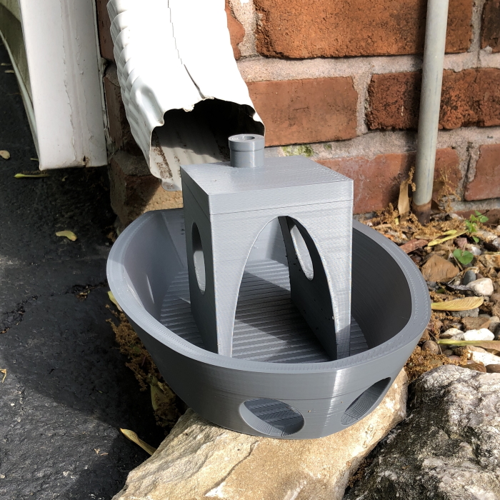 Miniatura 4 do modelo 3D Downspout Splash Boat
