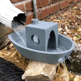 Miniatura 3 do modelo 3D Downspout Splash Boat