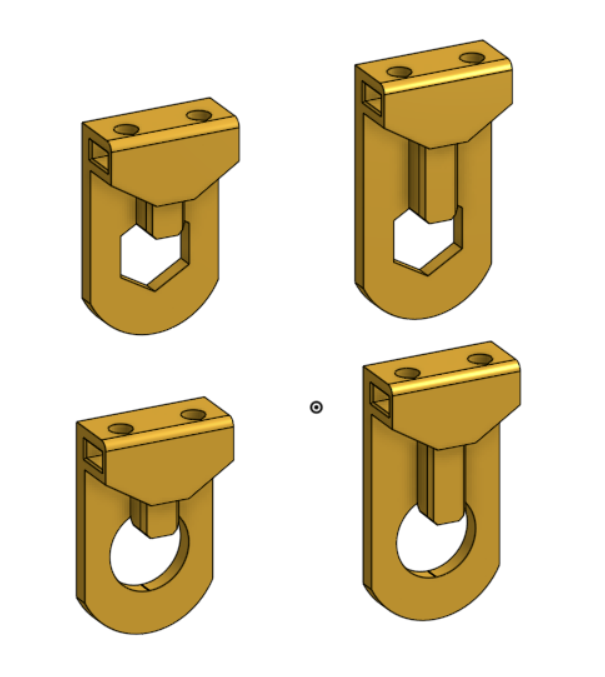Single speed track bike chain tensioner tension adjuster, multiple