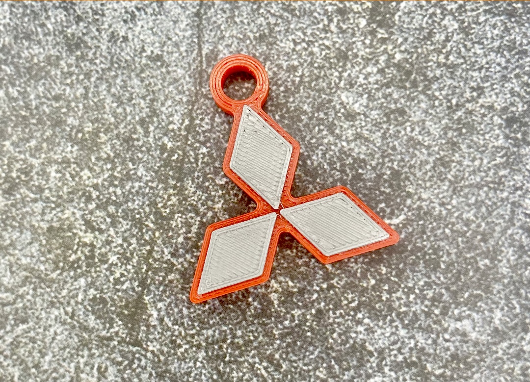 Mitsubishi Keychain