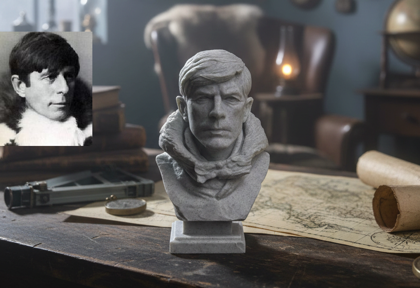 Knud Johan Victor Rasmussen – Bust
