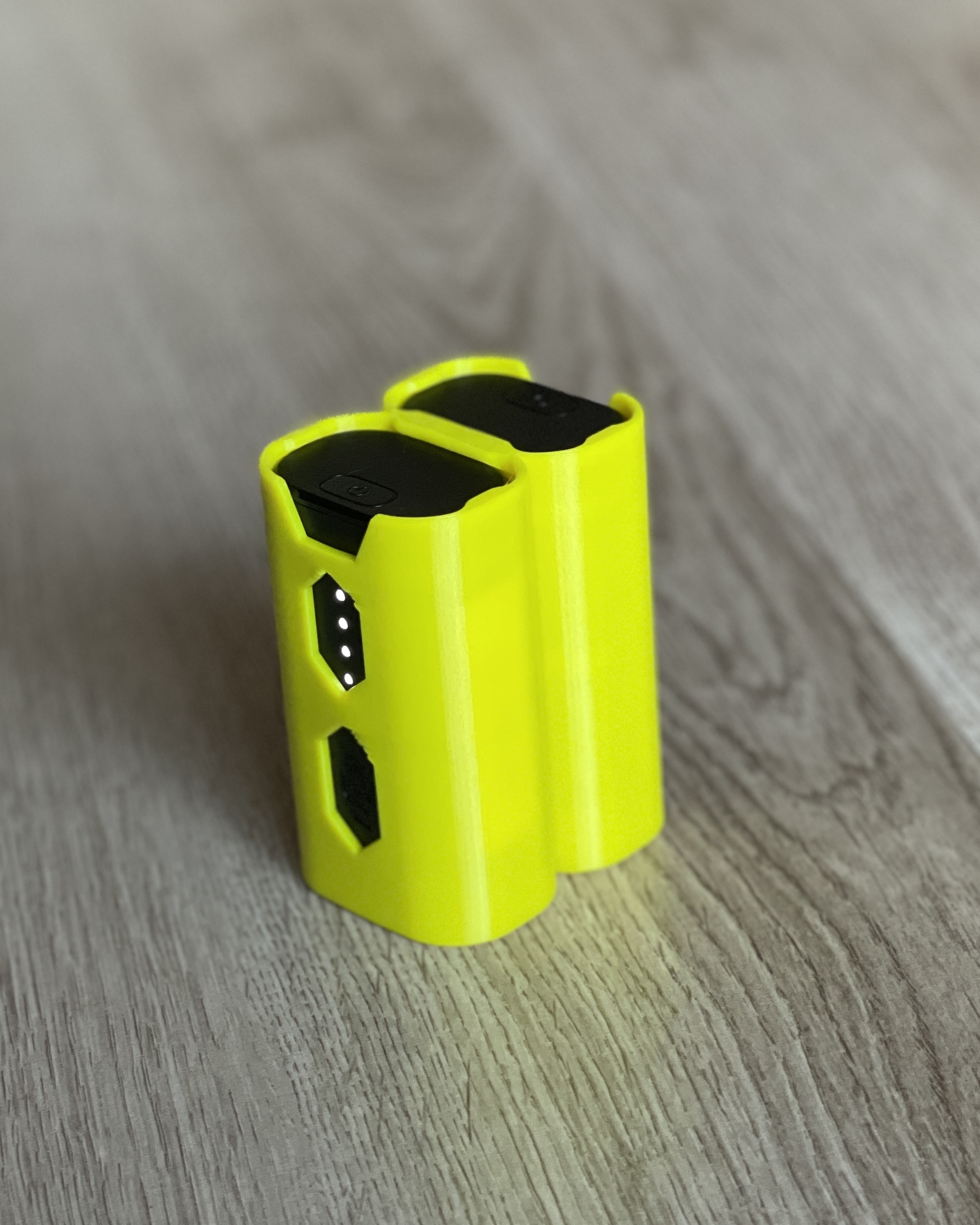 Storage case for multiple DJI goggle battery (2,3 or 4) by taan